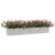 Garden Raised Bed 320x40x45 cm Galvanized Steel Silver