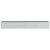 Garden Raised Bed 320x40x45 cm Galvanized Steel Silver