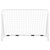 Football Goal with Net White 180x90x120 cm Steel