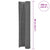 Double-Sided Garden Fence 90x400 cm Grey