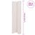 Double-Sided Garden Fence 110x500 cm White