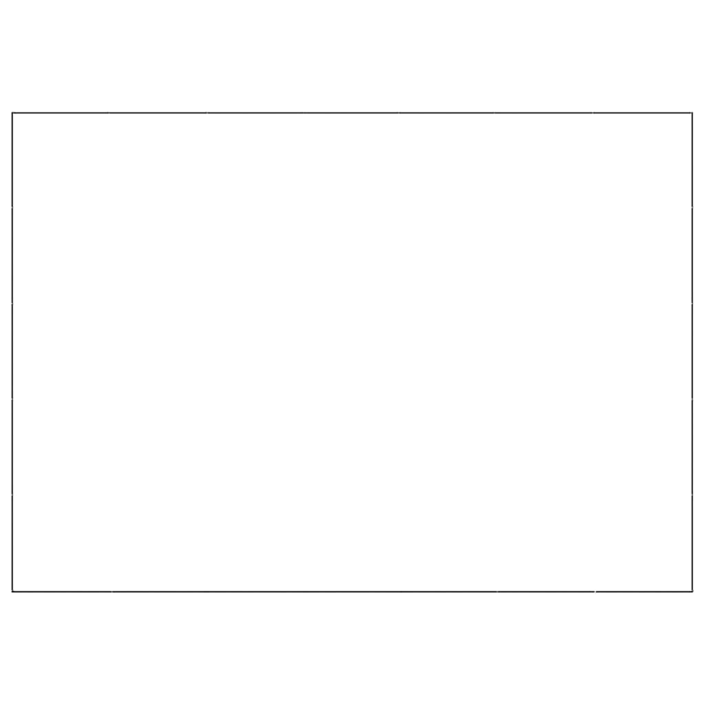 Dog Kennel Black 35 m² Steel