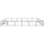 Dog Kennel Black 36 m² Steel