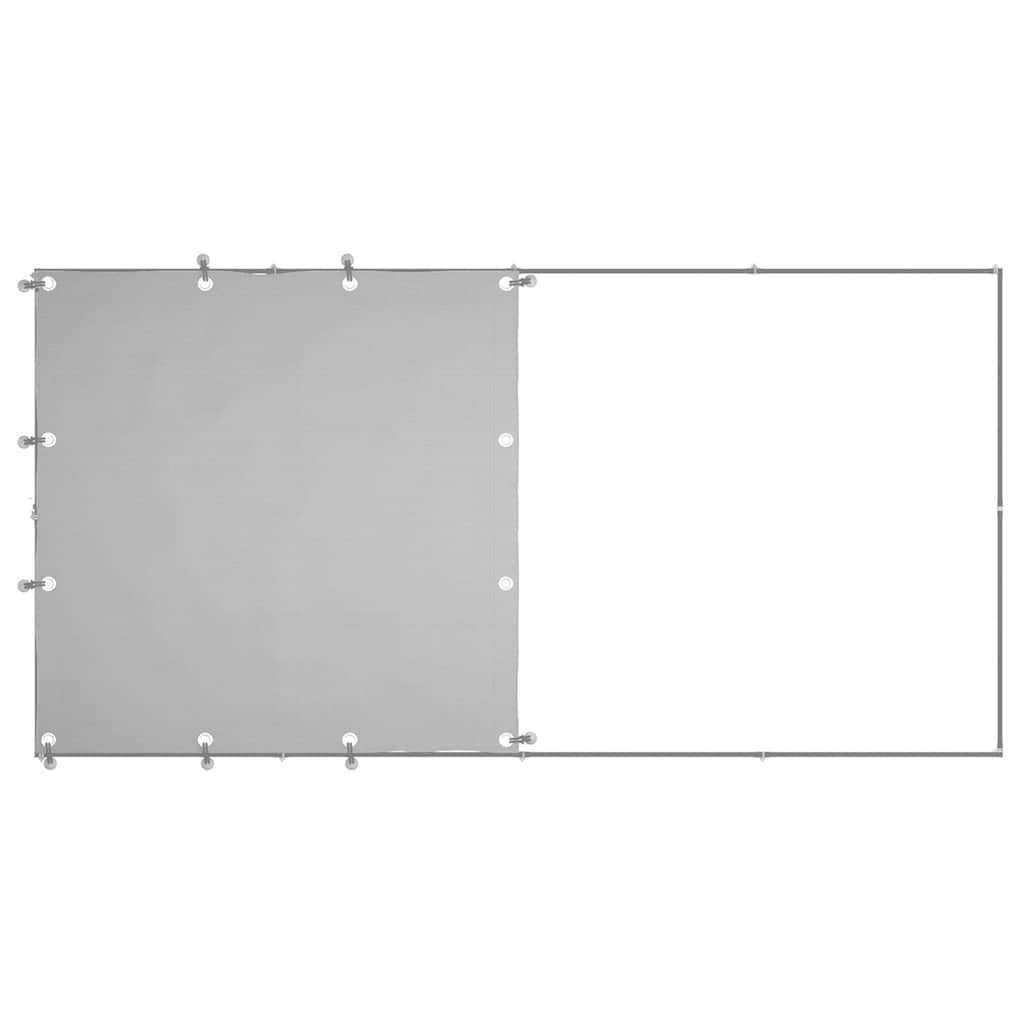 Dog Kennel Silver 2,42 m² Steel