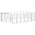 Dog Kennel Silver 8.47 m² Steel