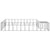 Dog Kennel Black 19.36 m² Steel