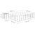 Dog Kennel Silver 25.41 m² Steel