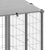 Dog Kennel Silver 13.31 m² Steel