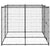 Outdoor Dog Kennel Steel 4.84 m²