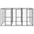 Outdoor Dog Kennel Steel 7.26 m²