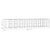 Outdoor Dog Kennel Galvanised Steel with Roof 21.78 m²