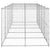 Outdoor Dog Kennel Galvanised Steel 12.1 m²