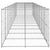 Outdoor Dog Kennel Galvanised Steel 24.2 m²