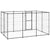 Outdoor Dog Kennel Steel 7.26 m²