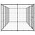 Outdoor Dog Kennel Steel 12.1 m²