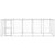 Outdoor Dog Kennel Galvanised Steel 12.1 m²