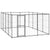 Outdoor Dog Kennel Steel 14.52 m²