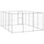 Outdoor Dog Kennel Galvanised Steel 14.52 m²