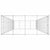 Outdoor Dog Kennel Galvanised Steel 53.24 m²