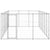 Outdoor Dog Kennel Galvanised Steel 21.78 m²