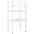 Bathroom Washbasin Frame White 40x38x83 cm Iron