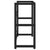 Bathroom Washbasin Frame Black 79x38x83 cm Iron