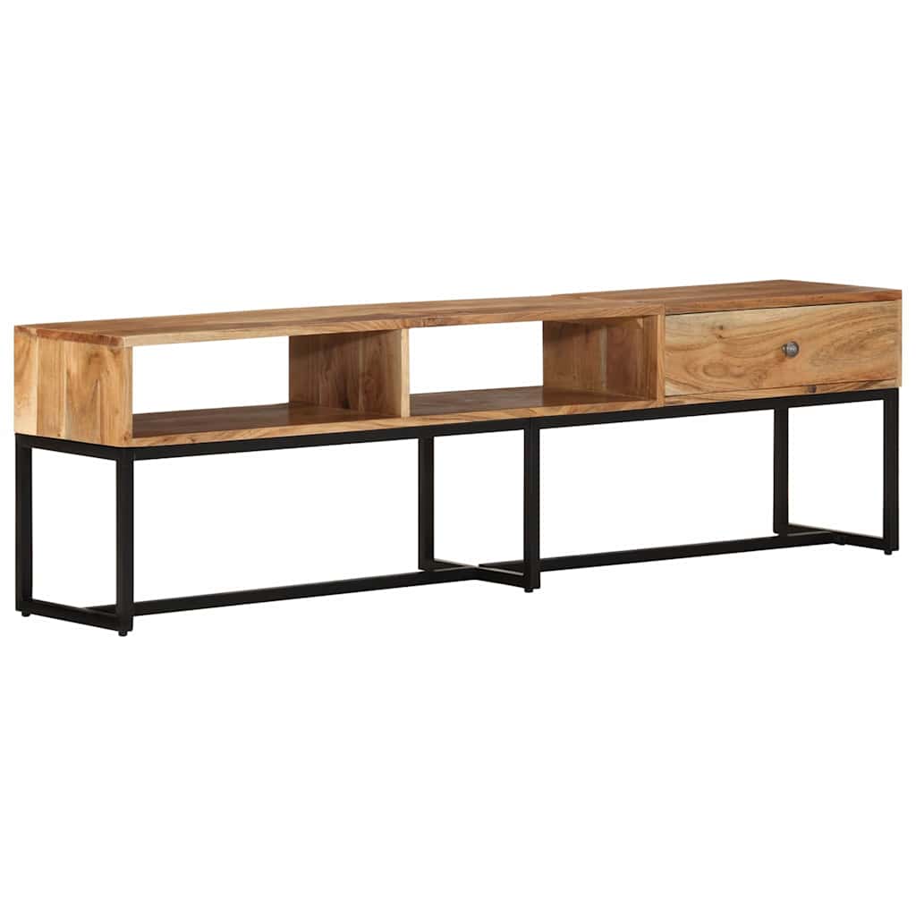 TV Cabinet 160x30x45 cm Solid Wood Acacia