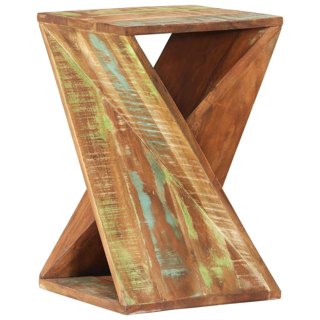 Side Table 35x35x55 cm Solid Wood Reclaimed