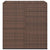 Garden Cushion Box PE Rattan 100x49x103.5 cm Brown
