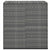 Garden Cushion Box PE Rattan 100x49x103.5 cm Grey