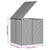 Garden Cushion Box PE Rattan 100x97.5x104 cm Brown