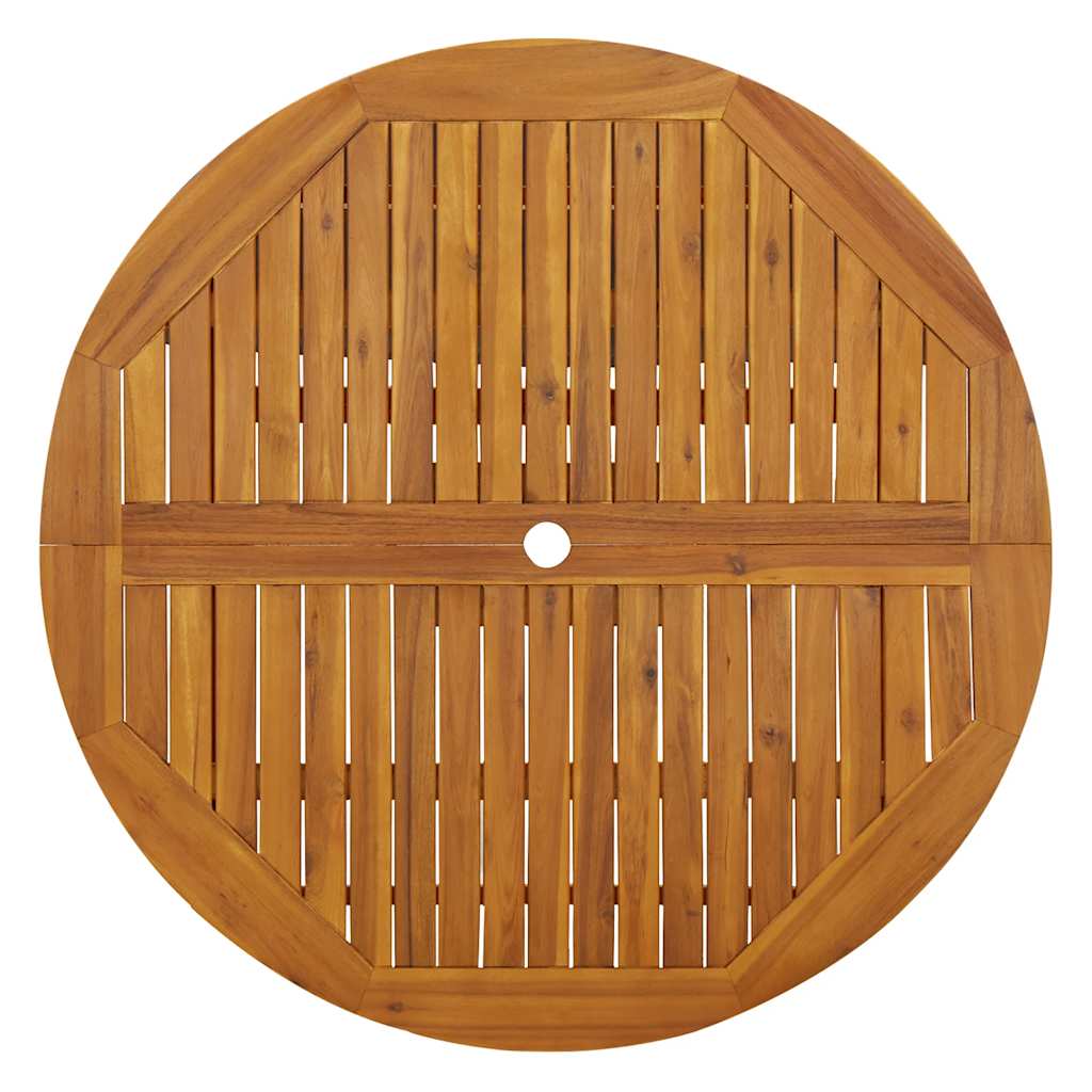 Folding Garden Table 110 cm Solid Acacia Wood