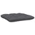 3 Piece Garden Lounge Set with Cushions Black Solid Pinewood