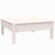 3 Piece Garden Lounge Set with Cushions White Solid Pinewood