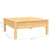 3 Piece Garden Lounge Set with Cream Cushions Solid Pinewood