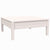 3 Piece Garden Lounge Set with Cushions White Solid Pinewood