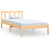 Bed Frame without Mattress Solid Wood 90x190 cm