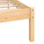 Bed Frame without Mattress Solid Wood 90x190 cm