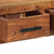 Sideboard with 3 Drawers 110x30x80 cm Solid Wood Acacia