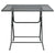 Garden Table 80x80x72 cm Expanded Metal Mesh Anthracite