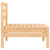 3 Piece Garden Lounge Set Solid Wood Pine