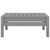 5 Piece Garden Lounge Set Grey Solid Pinewood