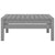 5 Piece Garden Lounge Set Grey Solid Pinewood