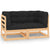 Garden Corner Sofas with Cushions 2 pcs Solid Wood Pine