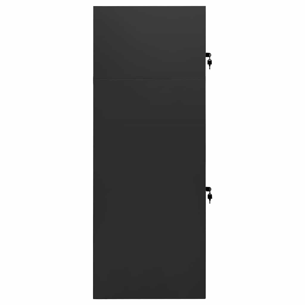 Saddle Cabinet Anthracite 53x53x140 cm Steel