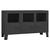 Industrial Sideboard Anthracite 105x35x62 cm Metal and Glass