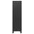 Industrial Wardrobe Black 90x50x180 cm Metal