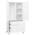 Industrial Wardrobe White 90x50x180 cm Metal