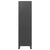 Industrial Wardrobe Anthracite 90x50x180 cm Metal