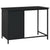 Industrial Desk with Drawers Black 105x52x75 cm Steel